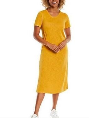 jessica simpson | medium | ladies midi dress In Yellow